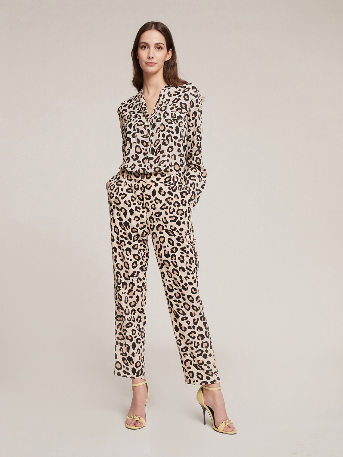 Pantaloni cargo fantasia animalier - Motivi.com
