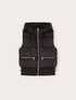 Quilted hooded gilet image number 4