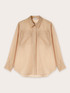 Organza shirt with pockets image number 4