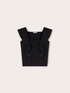 Jersey top with flounce image number 4