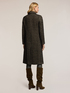 Manteau long en tissu teint en fil image number 1