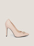 Double Love faux leather court shoes image number 0