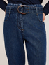 Jeans balloon fit con cintura misto lyocell image number 3