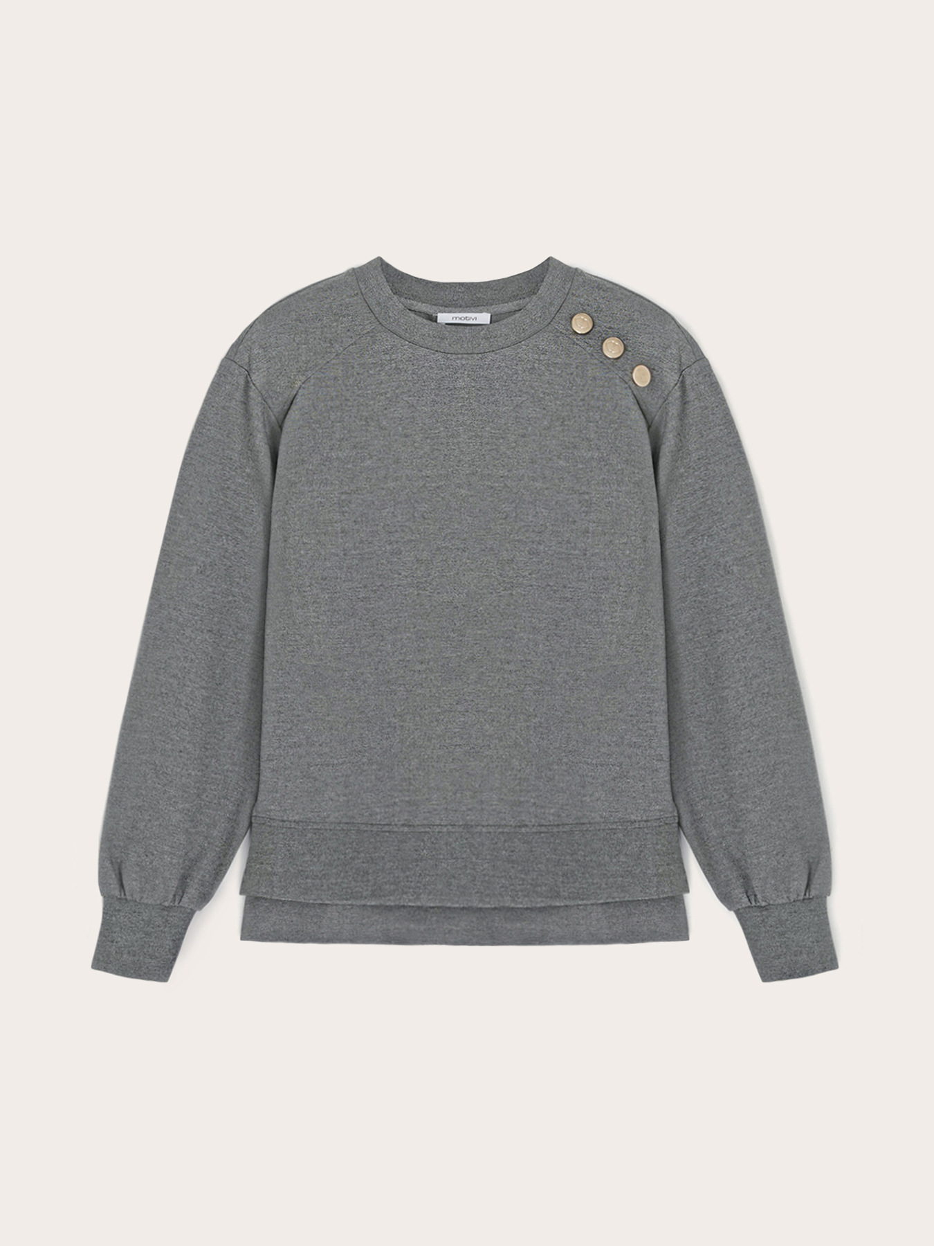 Hanorac model cu nasturi cu cusătură Milano image number 4