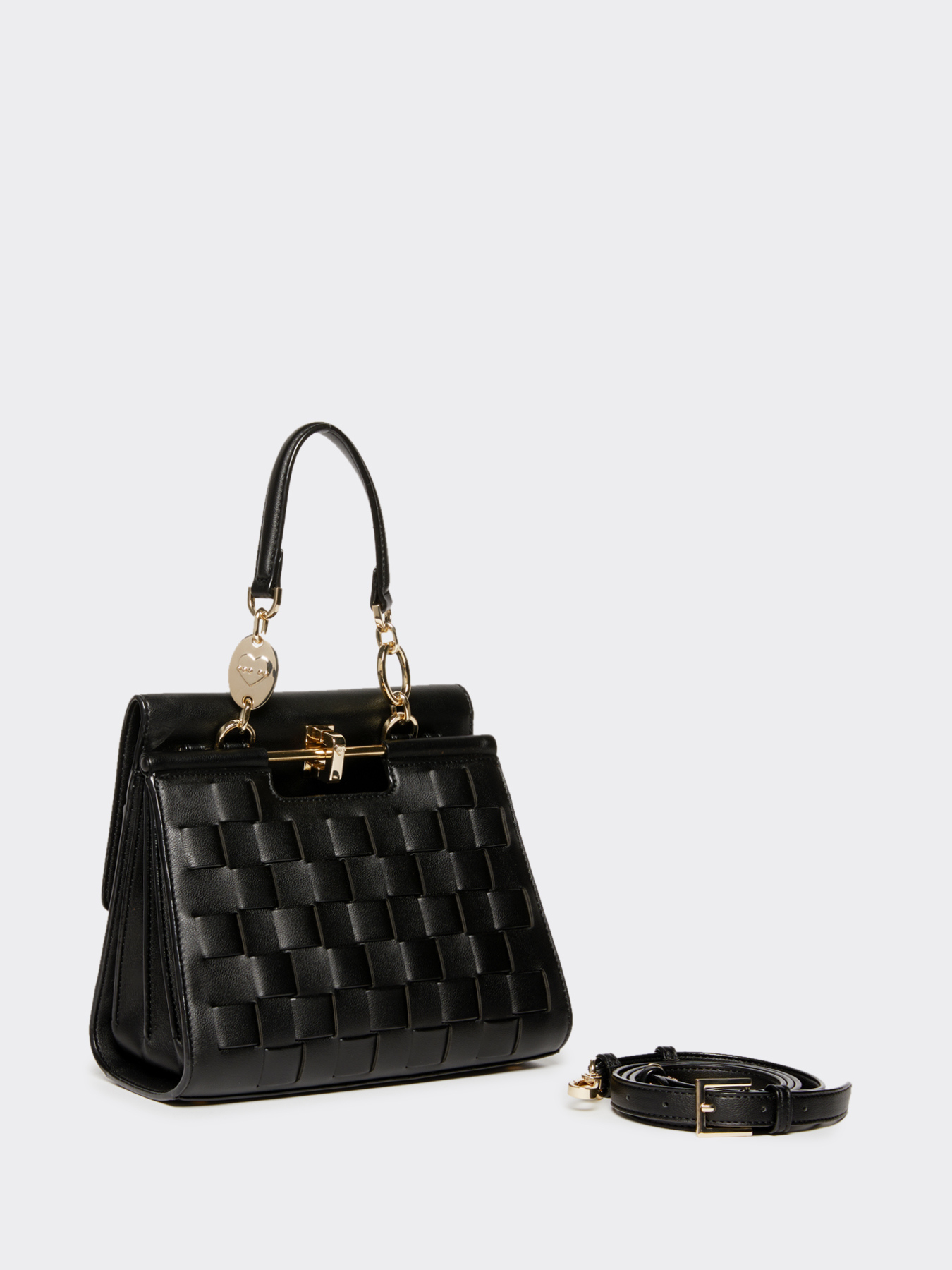 Sac &agrave; soufflet avec un d&eacute;tail tress&eacute; image number 1