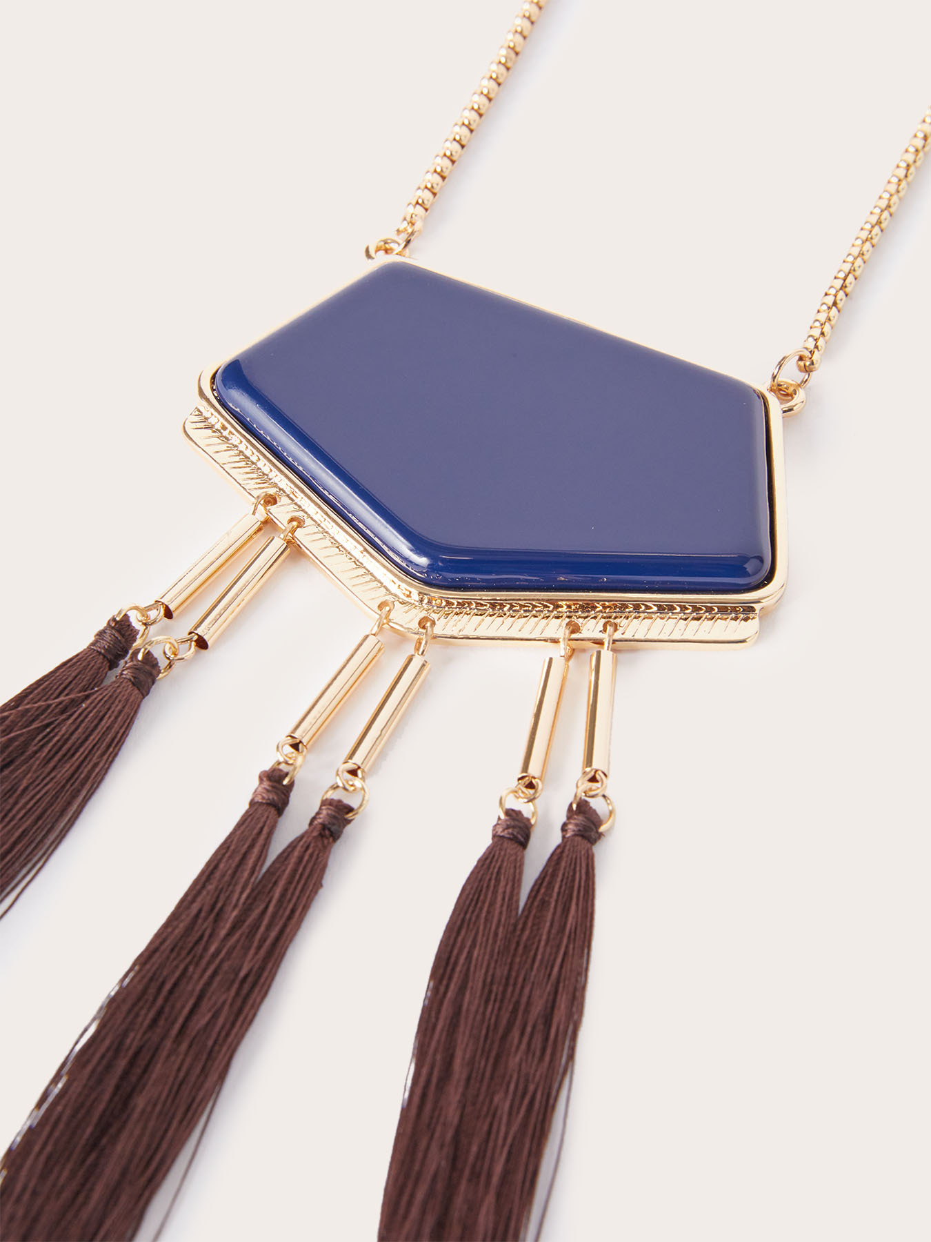 Collana con pendente e nappe Collezione Barbieri image number 2