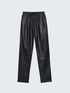 Faux leather trousers image number 3