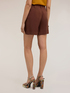 Shorts de mezcla de lino con dobladillo image number 1