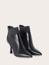 Pointed ankle boot with elastic band image number 1