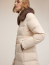 Long down jacket with high collar image number 3