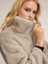 Teddy effect jacket with zip image number 3