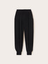 Pantalon en viscose avec poignets au bas image number 4