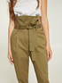 Pantaloni carrot con fusciacca image number 2