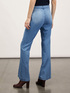 Light denim flared jeans image number 1