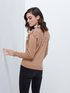Pullover mit Spitzeneinsatz image number 1