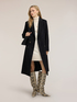 Double-breasted coat in wool blend drap image number 2