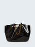 Croc embossed tote bag image number 2