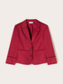 Blazer aus Baumwoll-Twill mit Ajour&eacute; image number 4