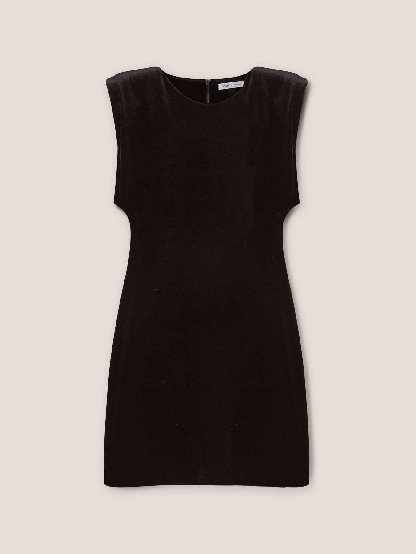 Short velvet dress image number 3