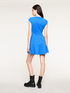 Sheath dress with flounce at the hem image number 1