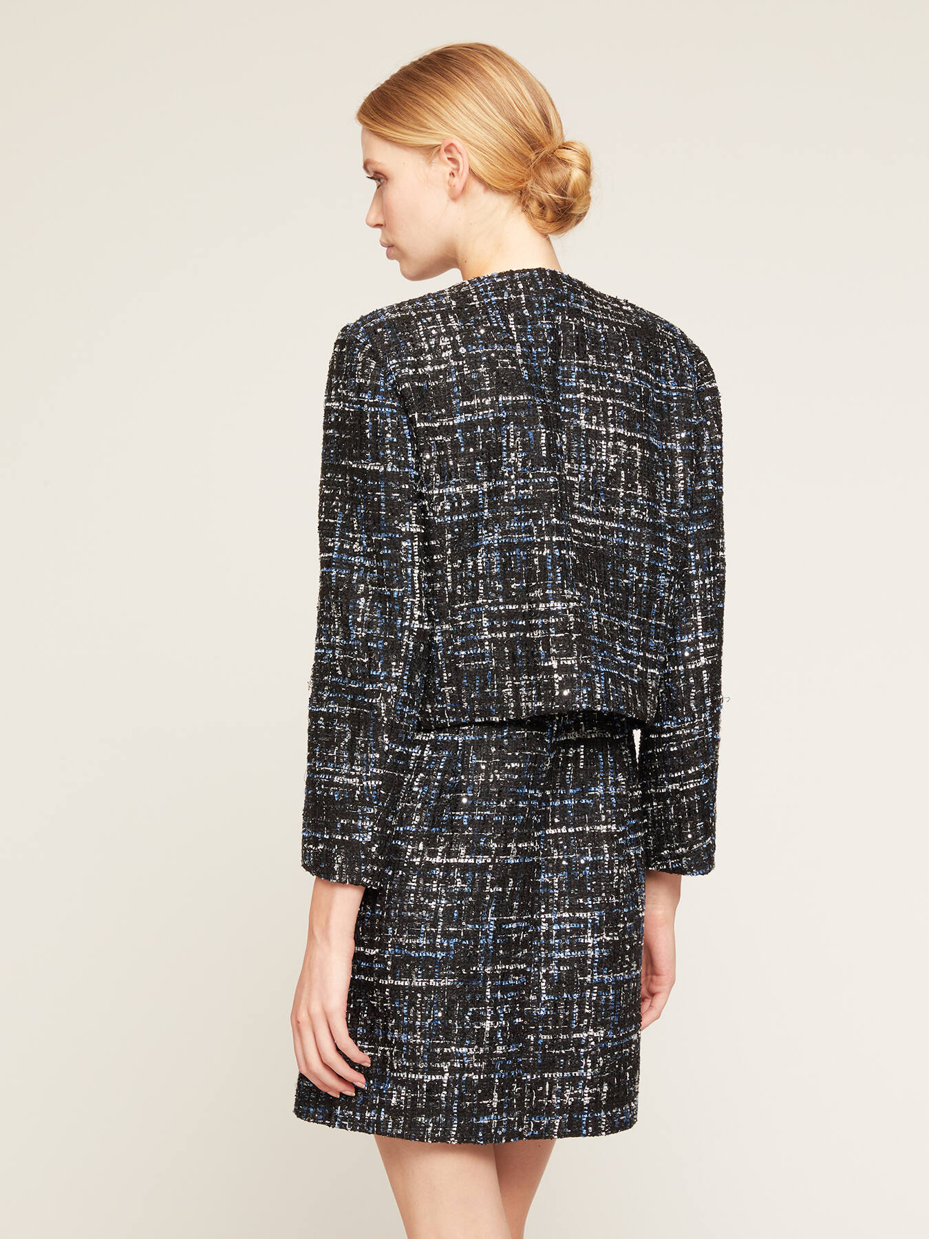 Giacca in tweed lurex image number 1