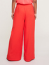 Canvas palazzo trousers image number 1