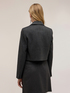 Cropped pinstripe blazer The Tailoring Lab image number 1
