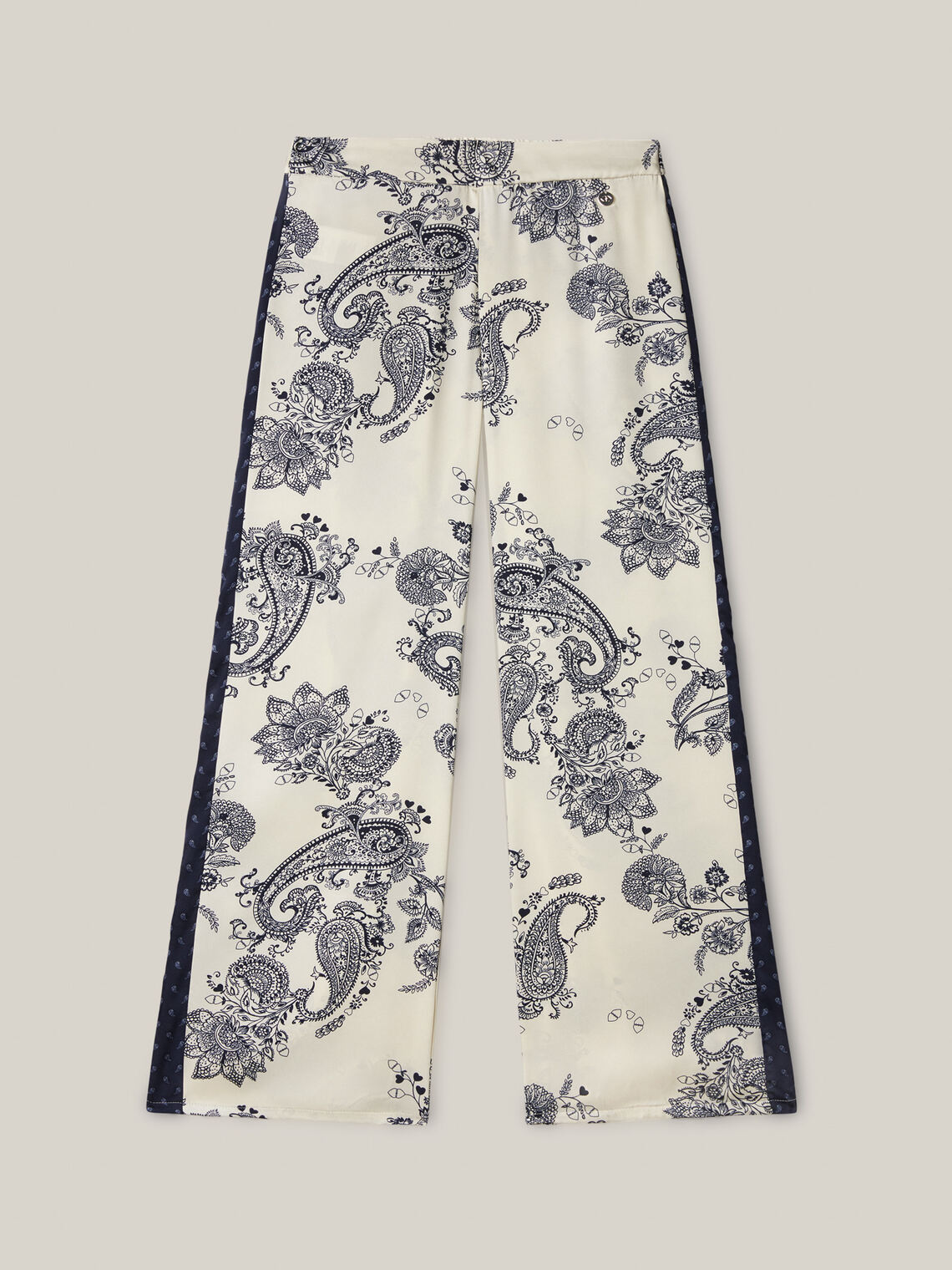 Pantaloni larghi fantasia foulard - Motivi.com
