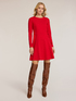 Flare-Kleid aus Milano-Strick image number 0