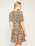 Vestito corto con cintura fantasia animalier image number 1
