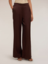 Palazzo pants in viscose satin image number 0