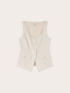 Gilet fitted con bottoni image number 4