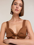 Kurzes Top mit Schleife image number 3