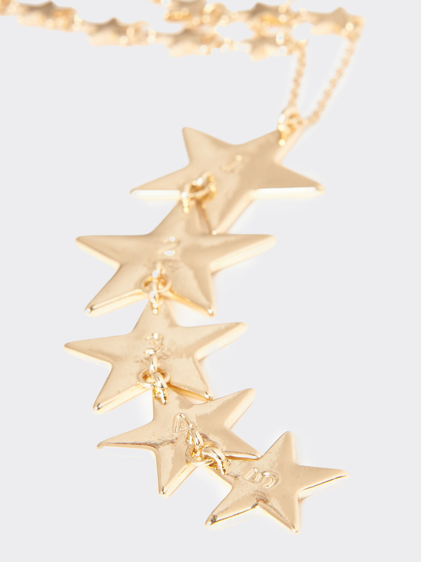 Multi-strand necklace with stars image number 0