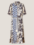 Chemisier dress with ethnic print image number 3