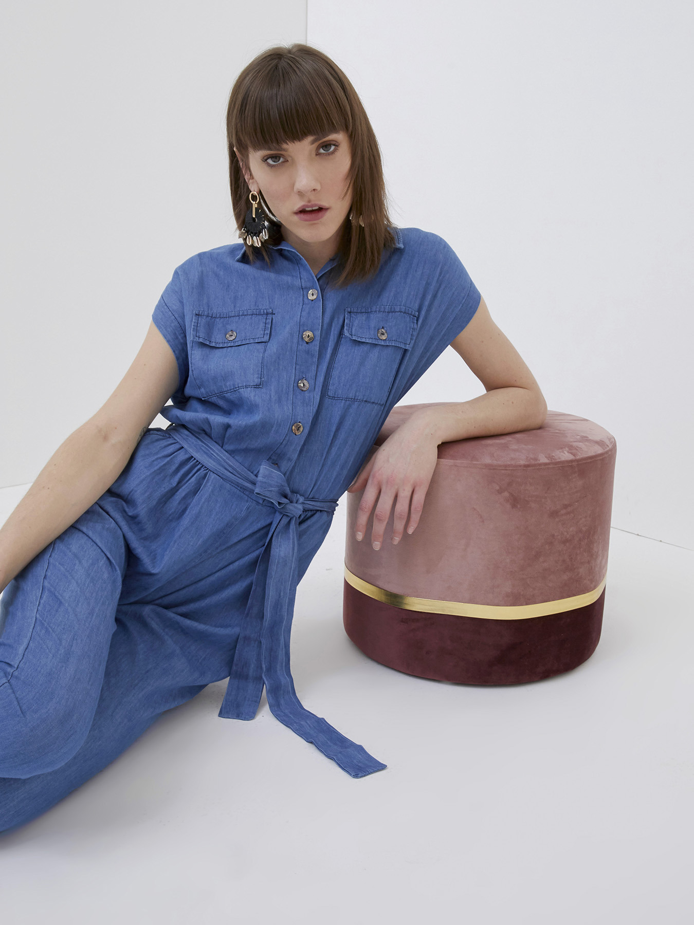 Overall aus Chambray image number 0