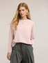 Wool sweater with back buttoning image number 0