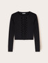 Cardigan in maglia con cut-out image number 5