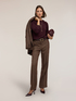 Heavy cashmere crew neck sweater image number 2