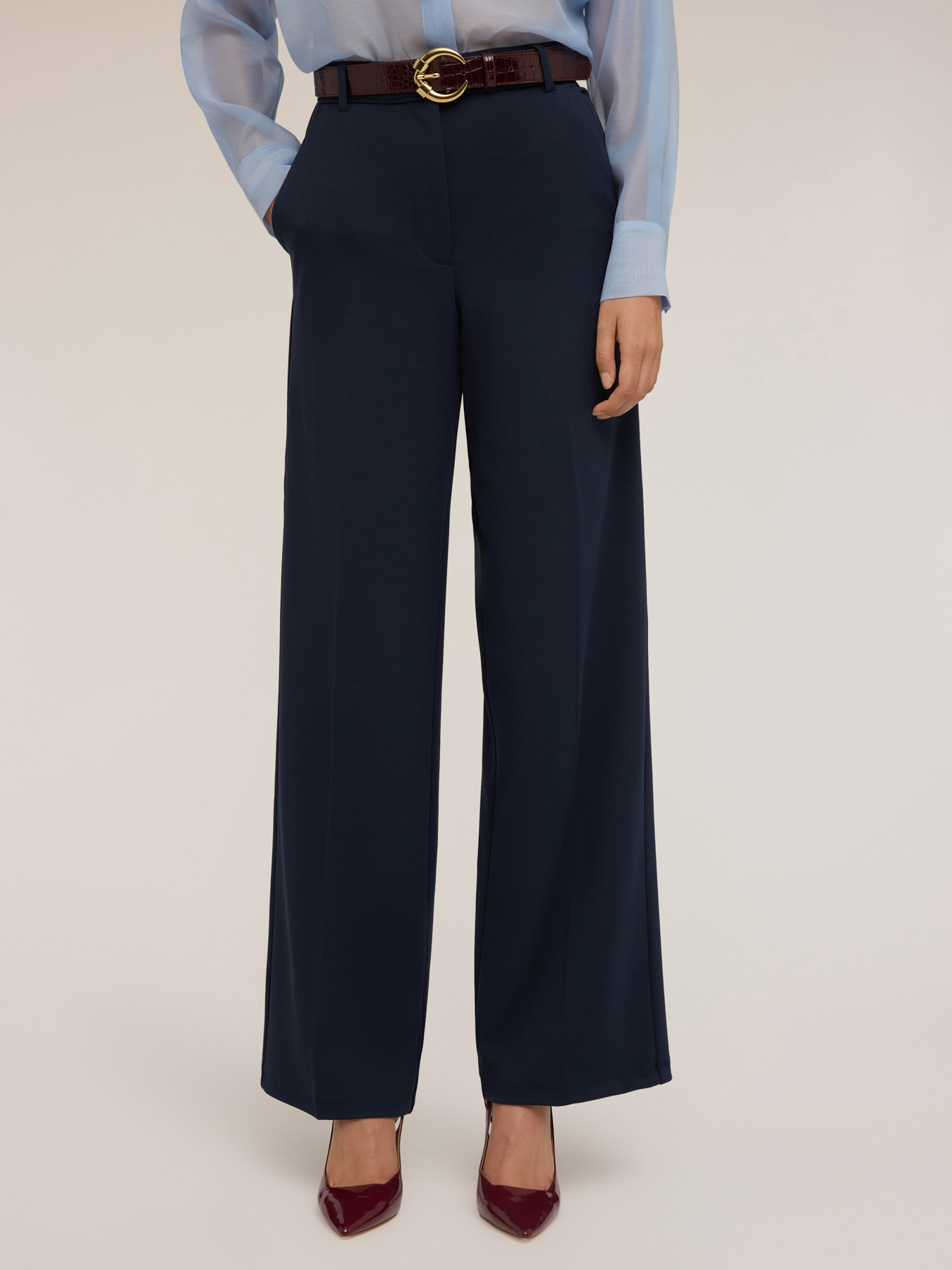 Hose mit Steppnähten image number 3