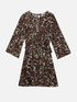Kurzes Kleid mit Leopardenmuster image number 3