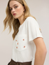 T-shirt with embroidered pocket image number 3