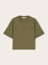 T-shirt avec applications bijou en pierres image number 4
