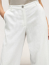 Pantalon large en lin mélangé image number 3