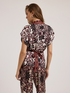 Kimono-Bluse mit Boho-Muster image number 1