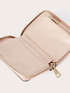 Small Zip Around Wallet with Crocodile Print image number 2