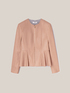 Giubbotto peplum in similpelle image number 3