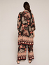 Cashmere pattern kimono cut jacket image number 1