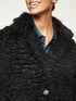 Cappotto a trapezio effetto astrakan image number 2