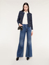 Jeans flare con motivo bottoni image number 0